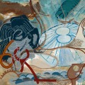 Falsification, 2008, acrylic on paper, 17" x 23" by Robert Green. © Collection of Nathaniel and Sarah Green.